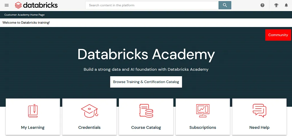Databricks Academy