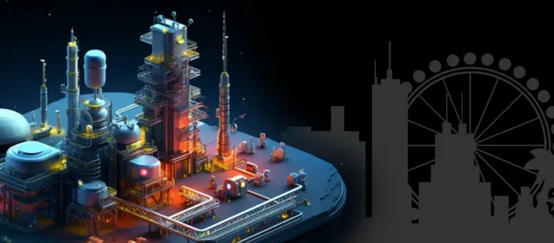 Cover art for the Platform Engineering LA & Orange County meetup: a stylized engineering platform lit up at night, against the Los Angeles skyline
